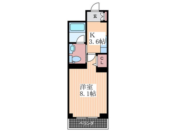 リビエーヌⅡの物件間取画像